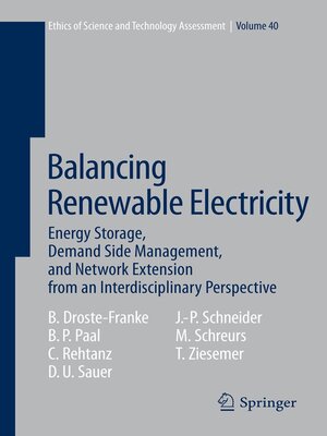 cover image of Balancing Renewable Electricity